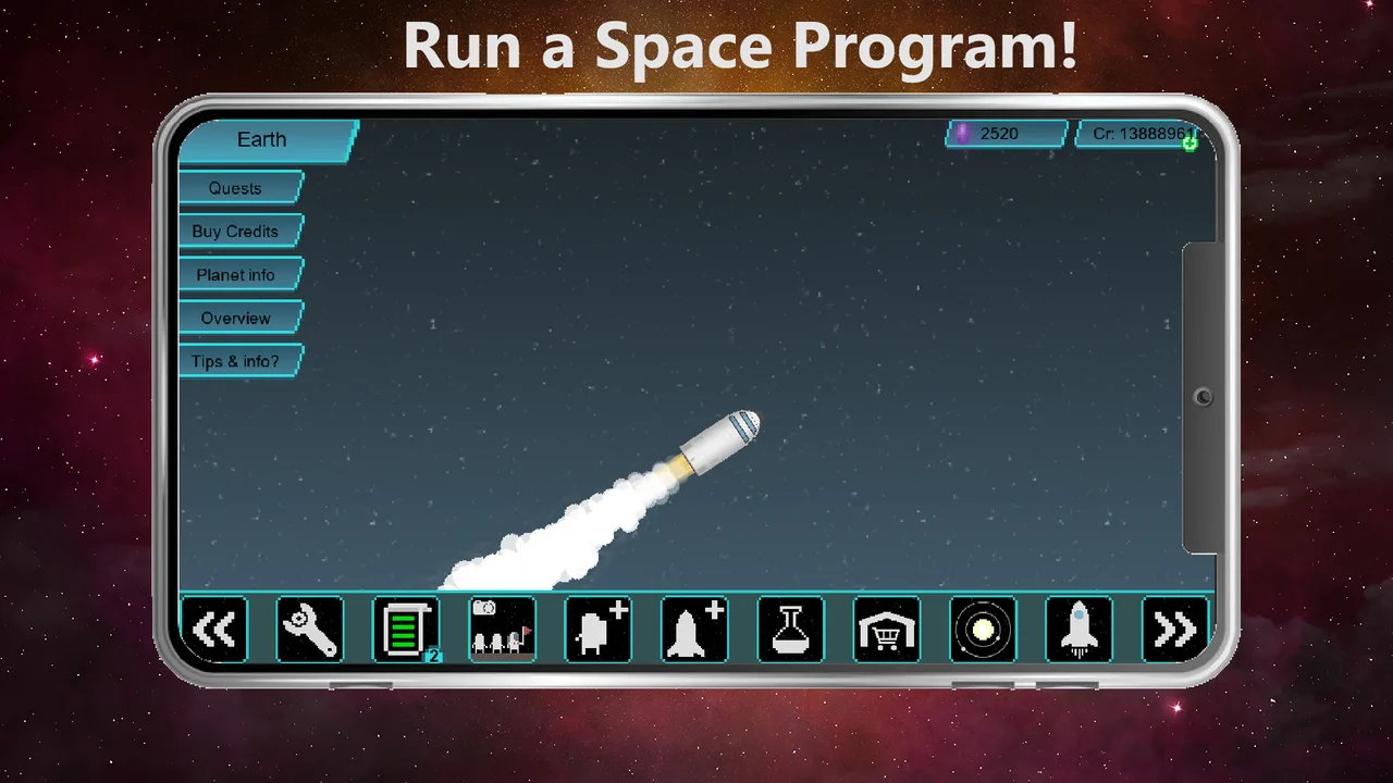 Run a space program